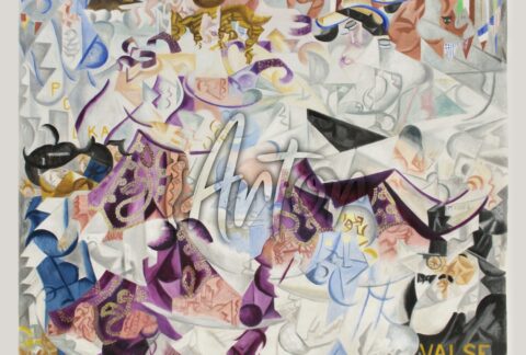 1912 Dynamic Hieroglyphic of the Bal Tabarin