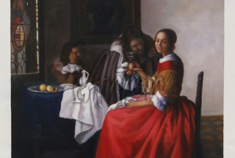 A Lady and Two Gentlemen