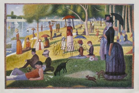 A Sunday Afternoon on the Island of La Grande Jatte 2
