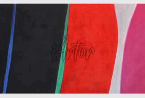 Abstract Black Purple Red