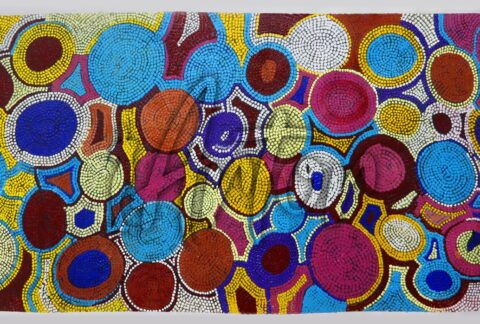 Abstract Colorful Circles