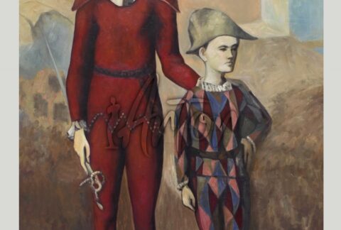 Acrobat and Young Harlequin