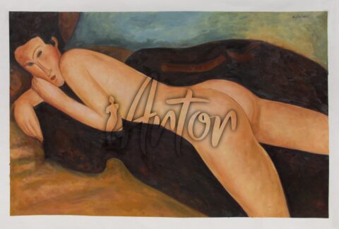 Amedeo Modigliani Reclining Nude from the Back