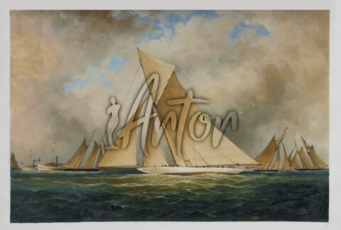 America’s Cup Yacht ‘Vigilant’, 1893