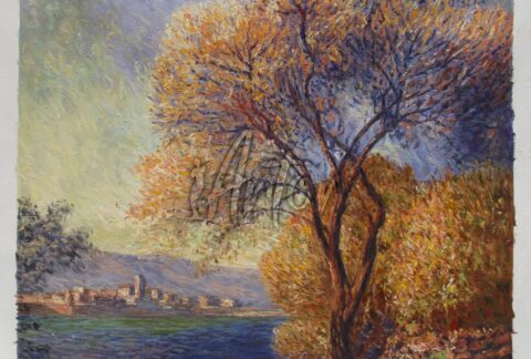 Antibes Seen from the Salis Gardens