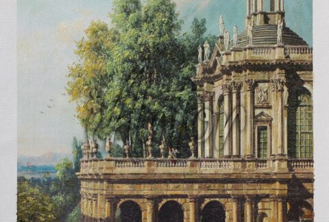 Architectural Caprice with a Palace