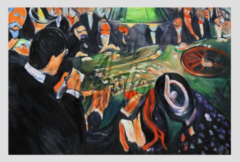 At the Roulette Table in Monte Carlo