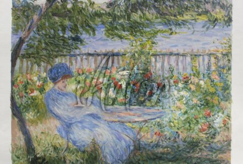 At the terrace at Vetheuil