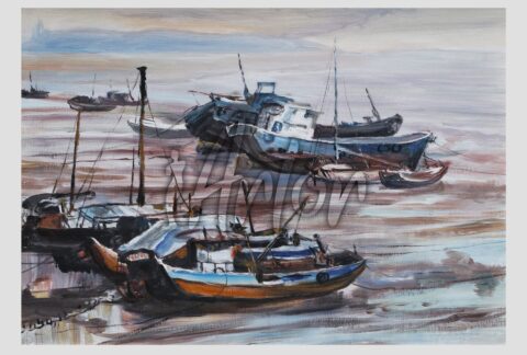 Boats on the Seaside