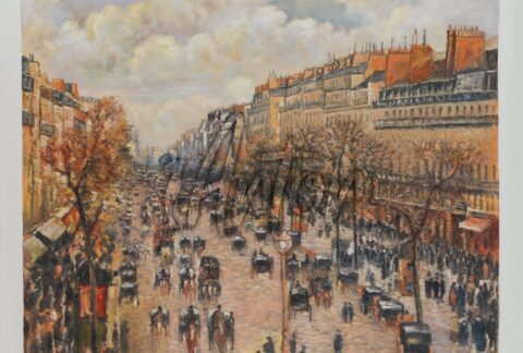 Boulevard Montmartre: Afternoon, Sunlight(also known as Boulevard Montmartre: Apres-midi, soleil)