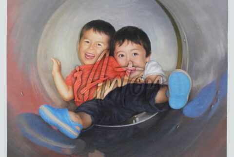 Brothers Playing Time