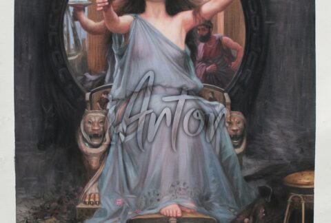 Circe Offering the Cup to Odysseus