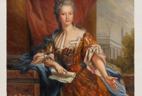 Classical Palace Female Portrait