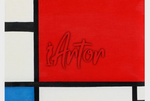 Composition with Red Blue, and Yellow