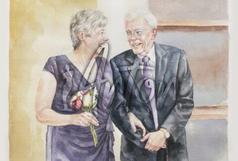 Couple Watercolor