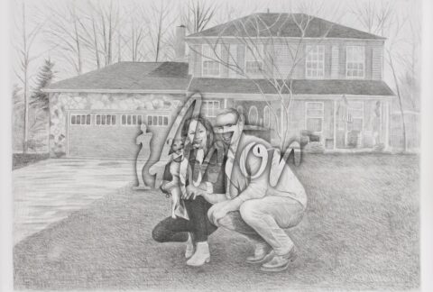 Couple with Their Dog