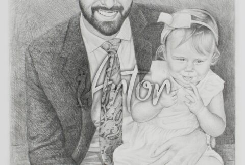 Dad and Little Girl