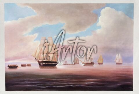 Escape of the U.S. Frigate Constitution