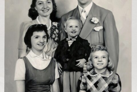 Family Portrait from Photo