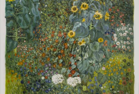 Farm Garden with Sunflowers( or Sunflower Garden )