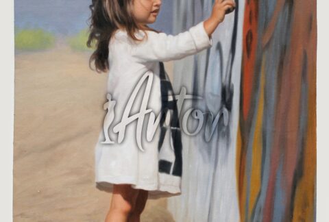 Girl Drawing