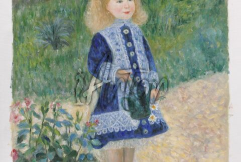 Girl with a Watering Can