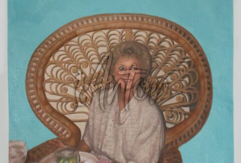 Grandma Portrait from Old Photo
