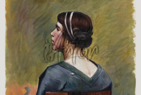 Head of a Young Woman