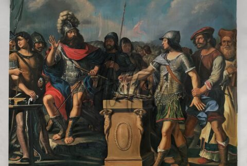Heroism of Muzio Scevola