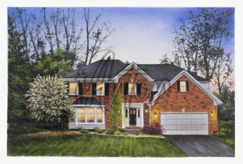 House Photo to Painting