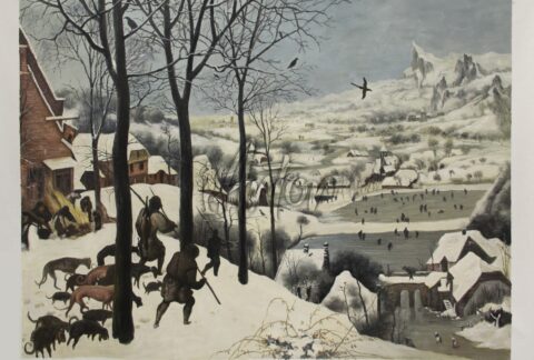 Hunters in the Snow