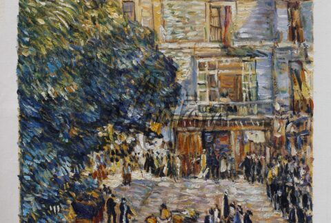 Impressionist City Street