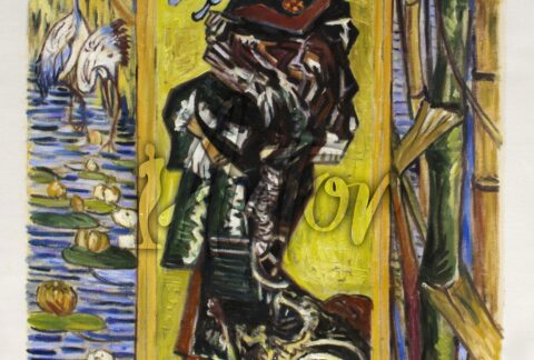 Japonaiserie: Oiran, after Kesai Eisen