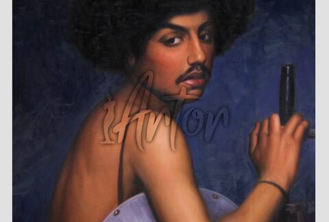 Jean-Leon Gerome Bishari Bust of a Warrior