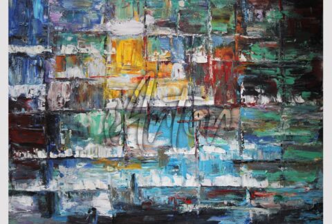 Knife Painting Abstract 13