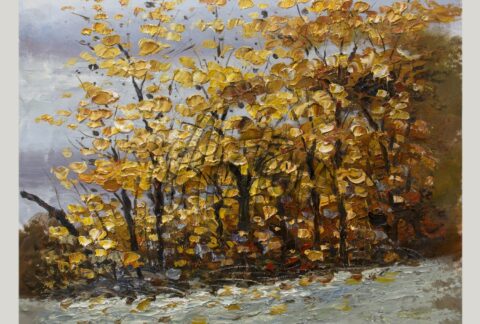 Knife Painting Trees