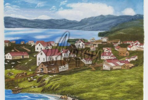 Landscape Painting from Photo