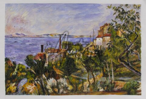 Landscape, Study after Nature(also known as The Seat at L’Estaque)