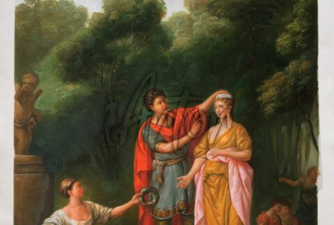 Lover Crowning his Mistress