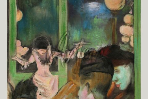 Mademoiselle Becat at the Cafe des Ambassadeurs