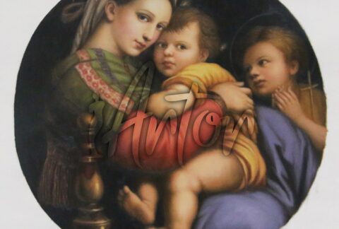 Madonna della Seggiola, Sedia