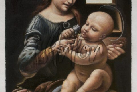 Madonna with Flower, also known as Madonna Benois