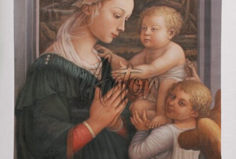 Madonna with the Child and two Angels