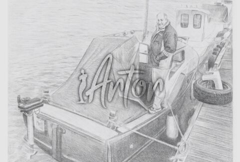 Male on the Boat