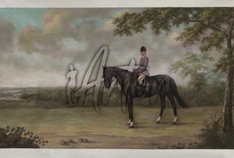 Man Riding House Outside