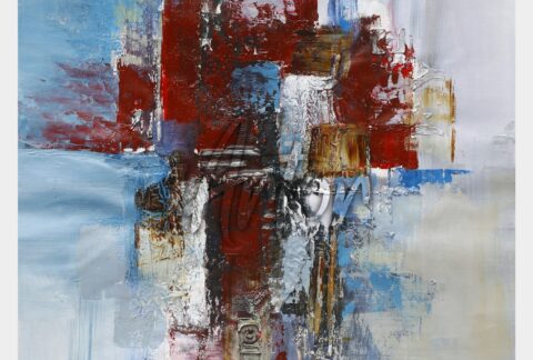 Mix Media Abstract Colors 3