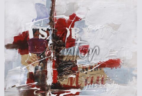 Mix Media Abstract Colors 8