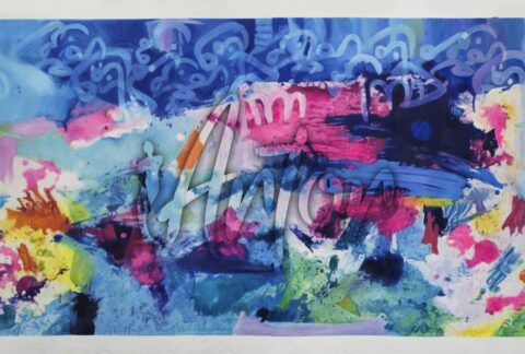 Modern Abstract Arabic Letters