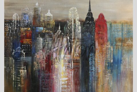 Modern Abstract Cityscape
