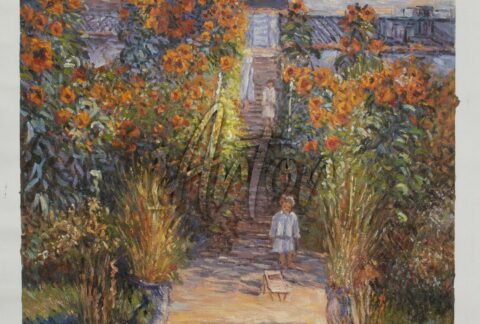 Monet’s Garden at Vetheuil